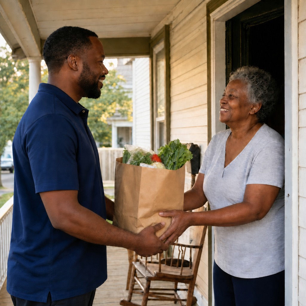 G.A.I.N.S. doorstep grocery delivery
